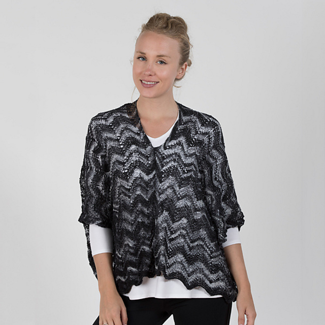 Chevron Poncho/Jacket