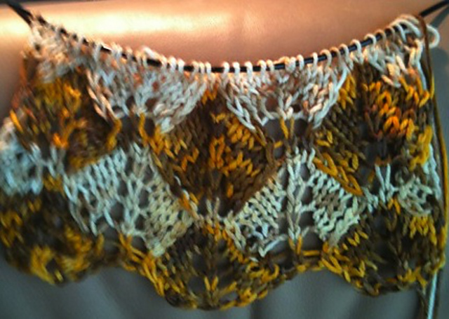 Lace Diamond Mystery Knitalong