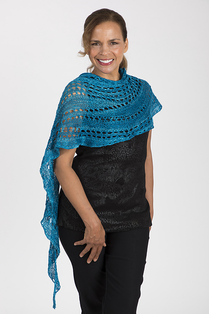 Silk Wings Shawl
