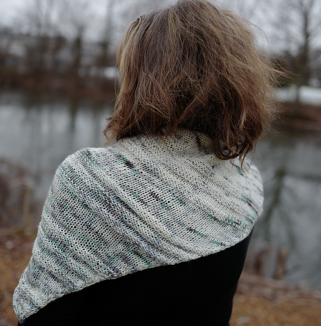 Ravelry Reflections Shawl pattern by Iris Schreier