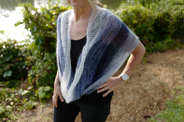 Mohair Ombre Cowl