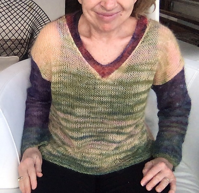 Color Surprise Sweater