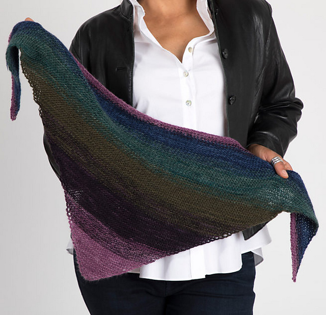 Cashmere Triangle Scarf kit
