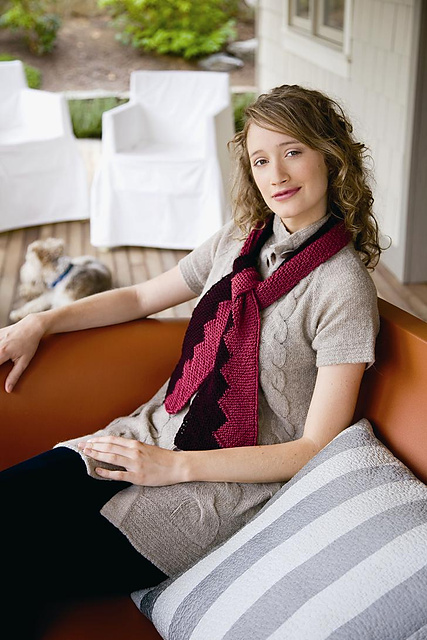 Sawtooth Scarf