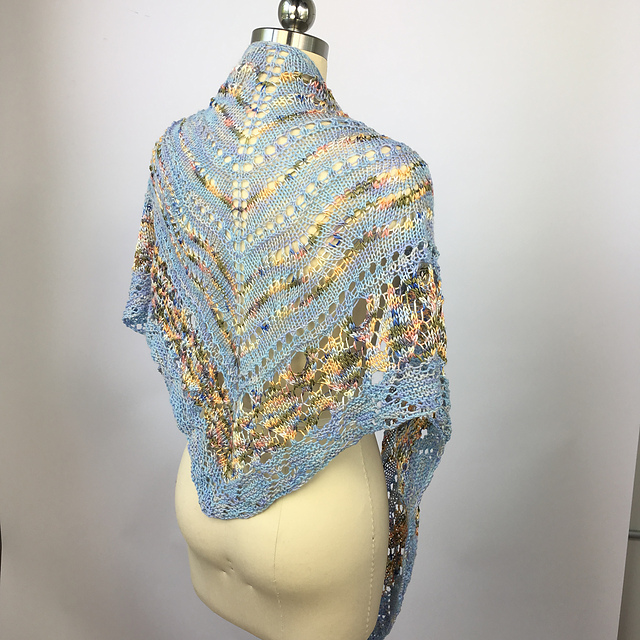 Flowing Waves Shawl