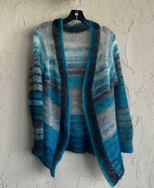 Mohair Fade Cardi