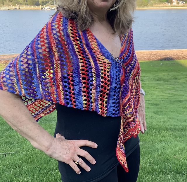 Golden Hour Shawl