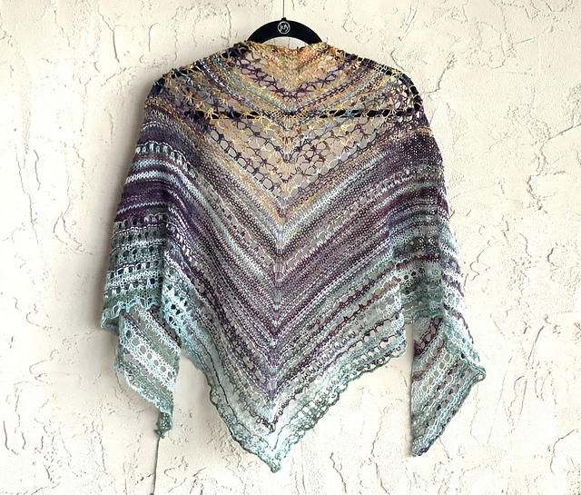 Sierra Bloom Shawl