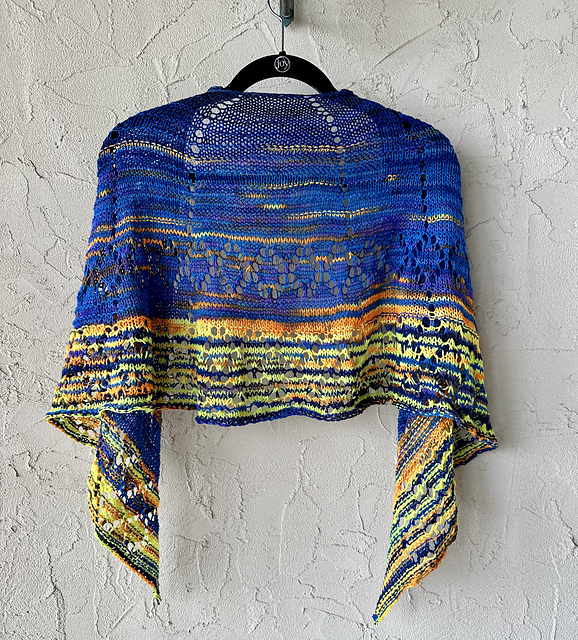Summer Sunset Shawl