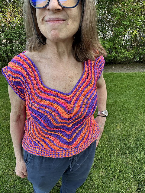 Wavy Garden Revisted Top