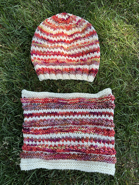 Colorwork Hat and Cowl