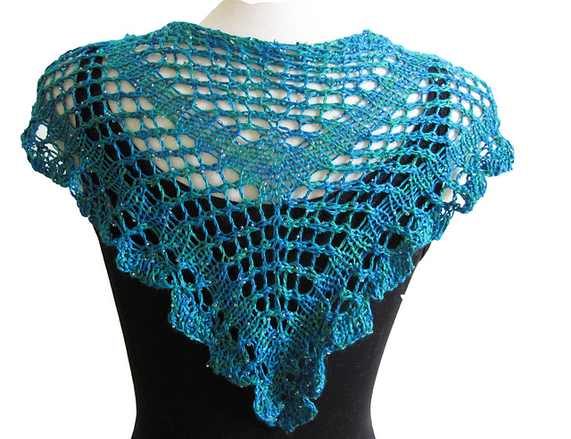 Alyssa's Beaded Scarf