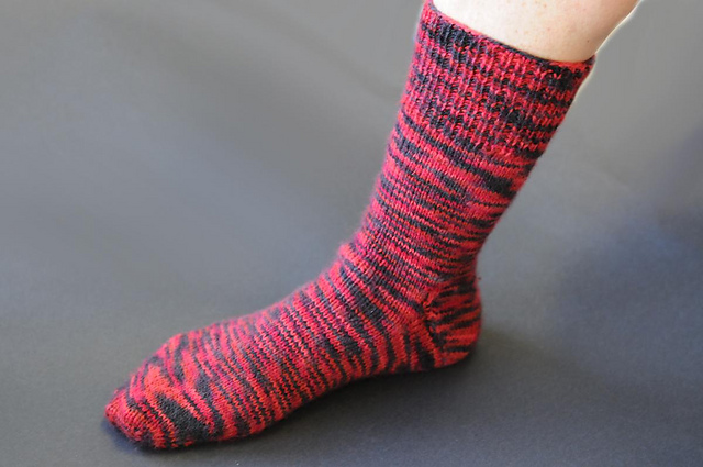 CSY Toe-Up Socks