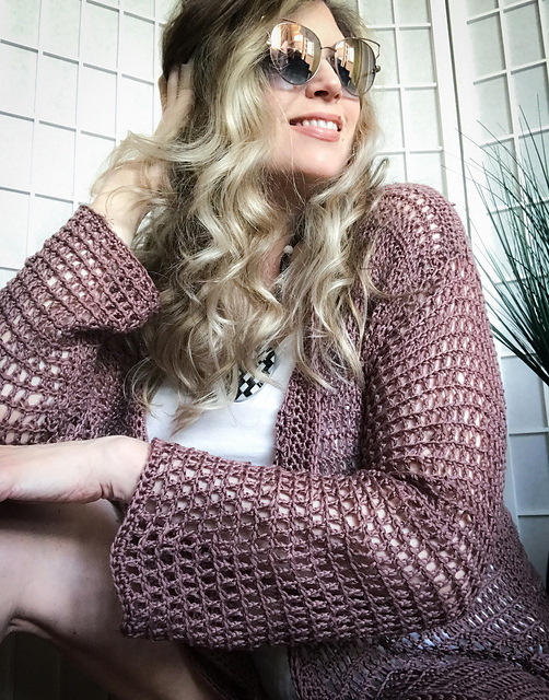 Nantucket Mesh Cardigan