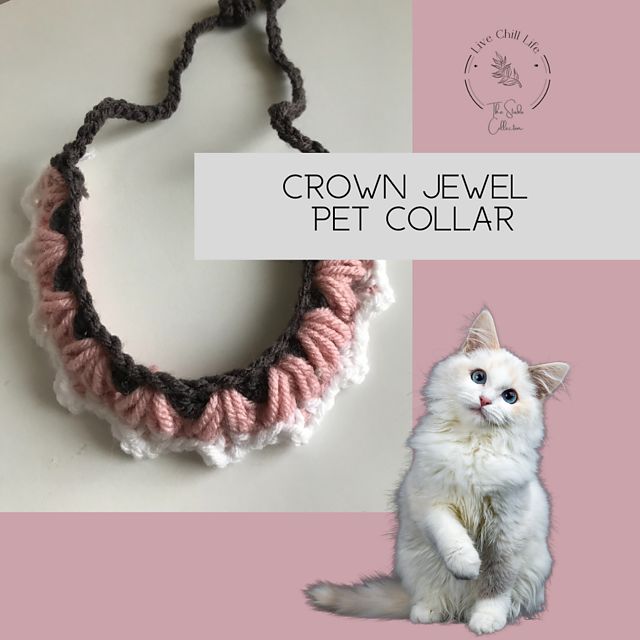 crown jewels pet collar