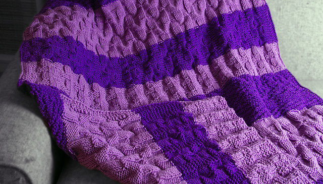 Reversible Baby Afghan