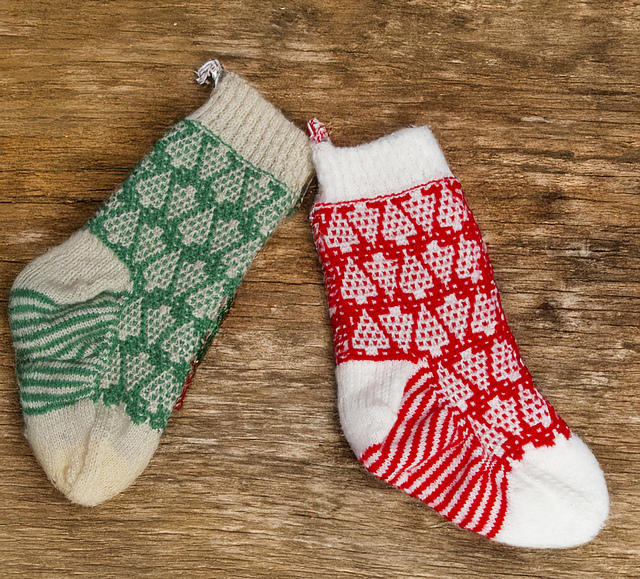 Mosaic Christmas Stocking