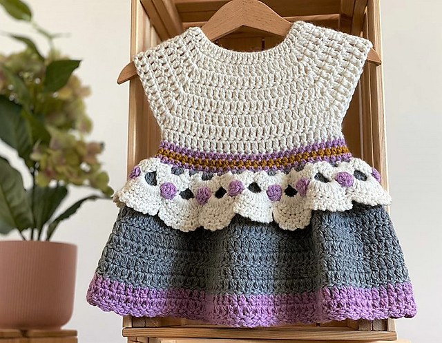 white christmas dresses Women's Crochet Double Gauze Dress S main image 1