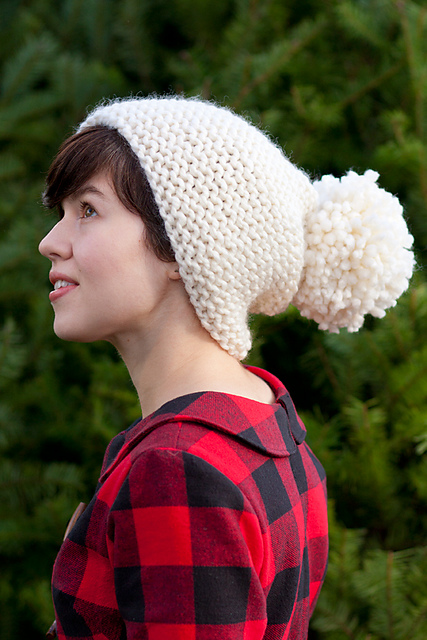 Anthropologie Inspired Pom-Pom Hat