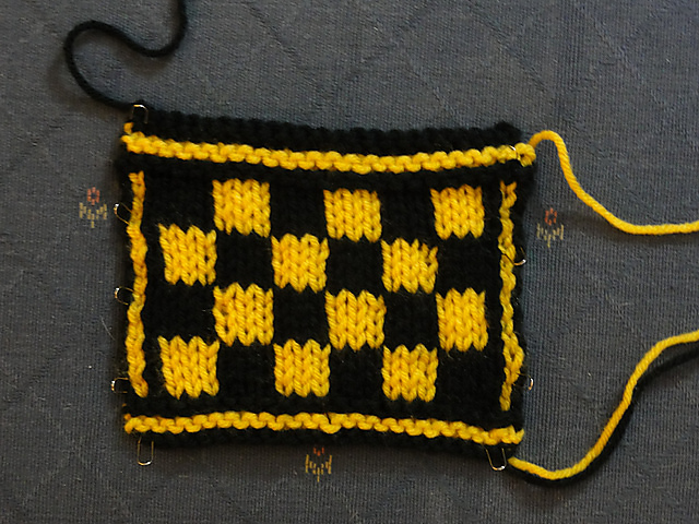 Steelers Checkerboard Square