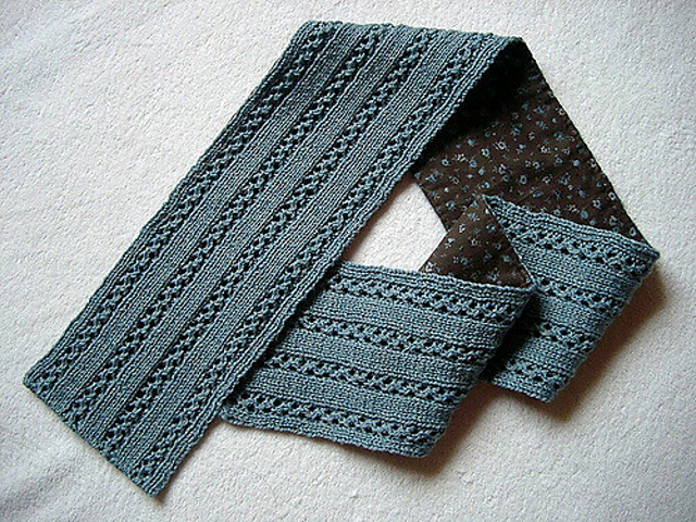 IS-2157 Linen-Wool Viyella Muffler B