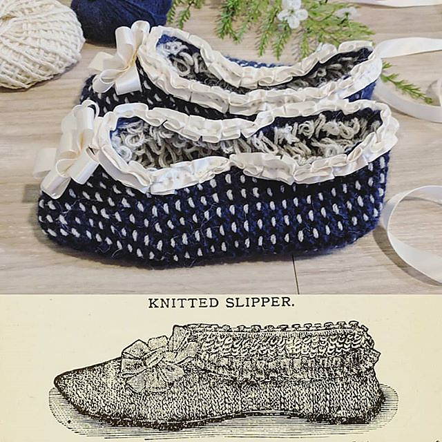 1885 Knitted Slipper