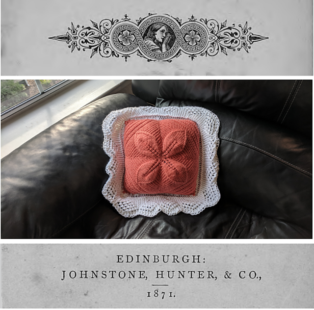 1871 Victorian Toilet Cushion