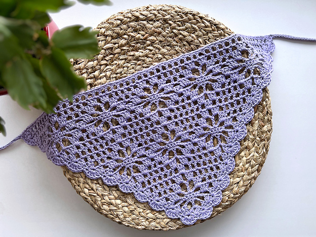 Floral Diamond Bandana
