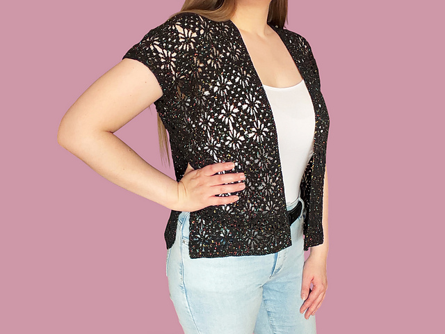Floral Granny Cardigan