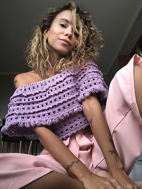 Blusa Lavender