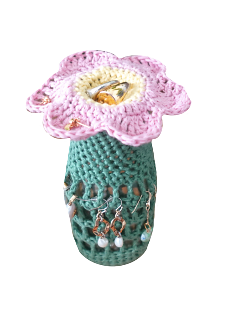 Flower Jewelry Holder