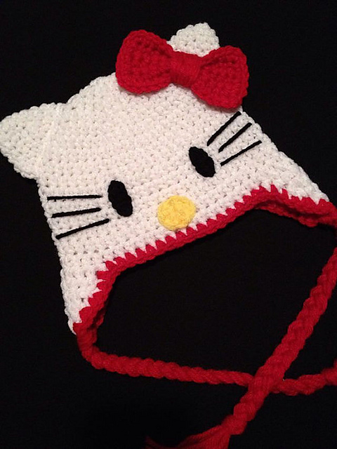 Hello Cat Earflap Hat