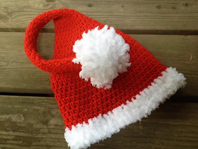 Long Tail Santa Hat