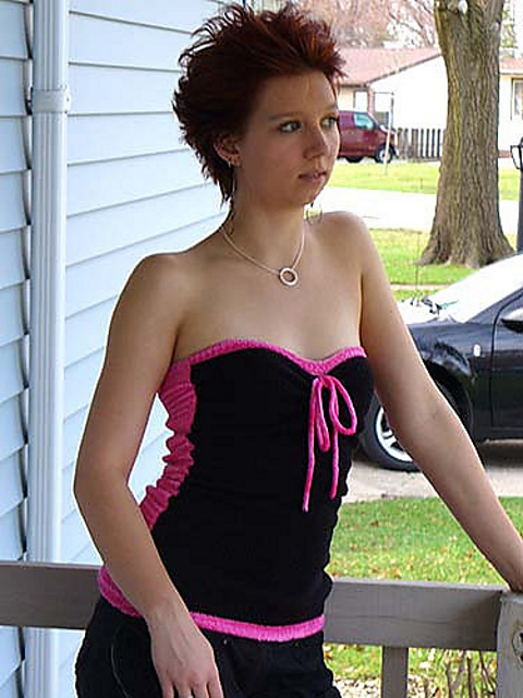 Little Mermaid Strapless Top