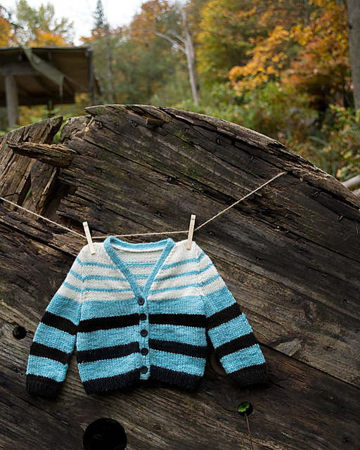 Stylish Stripes Cardigan