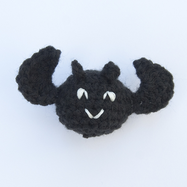 One-Piece Amigurumi Bat