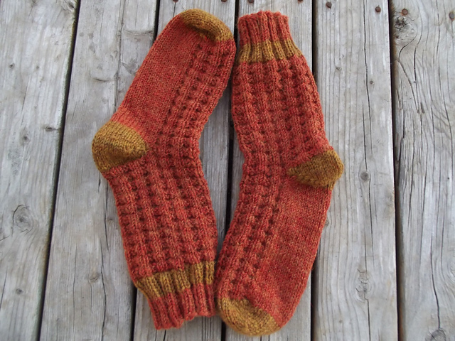 Breakfast Waffles Socks