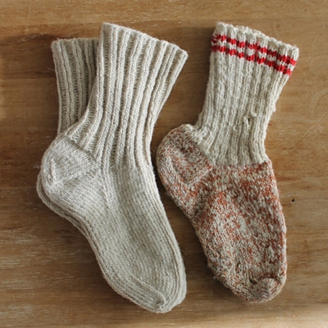 Childhood woolen socks