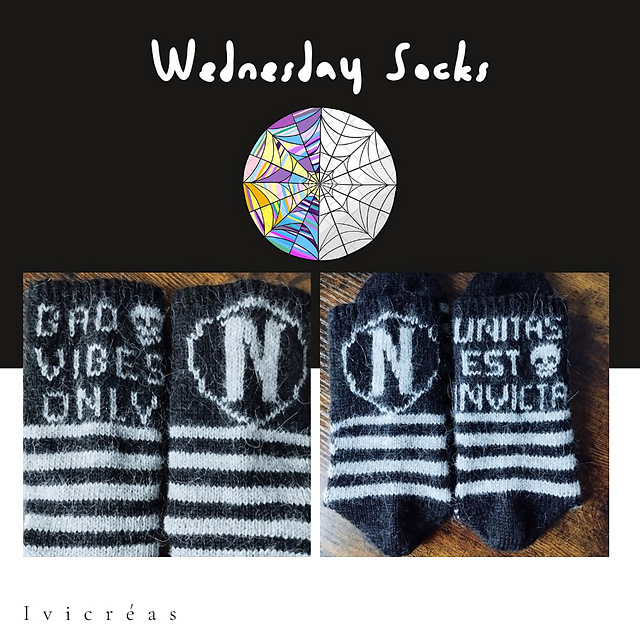 Wednesday Socks