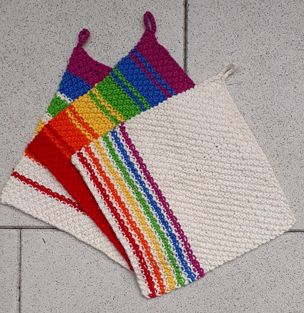 Rainbow Dishcloth