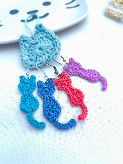 Cat earrings