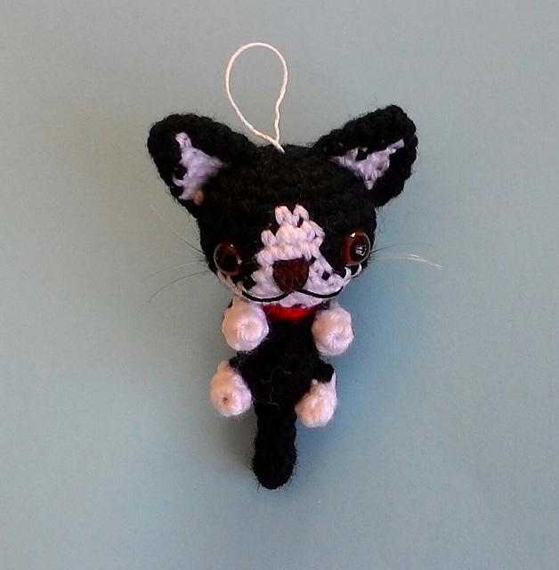 35-36-37-38 Two-color cat charm