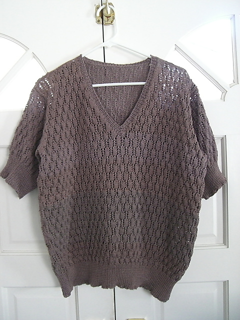 V Neck Lace Sweater