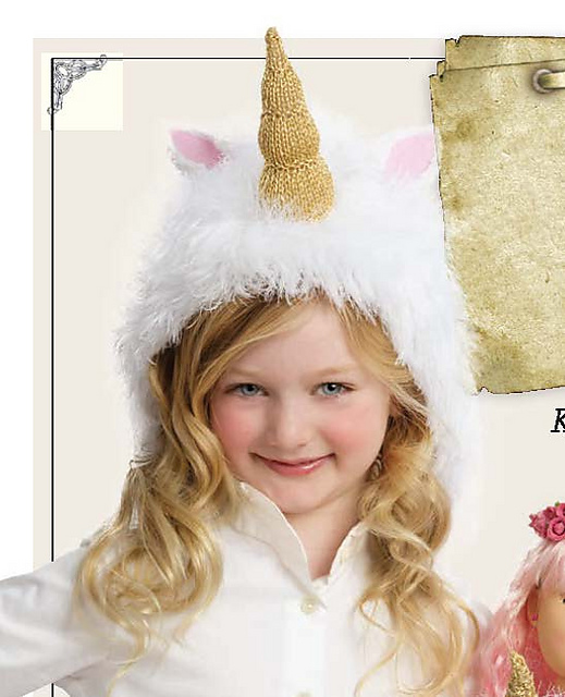 Child's Unicorn Hood