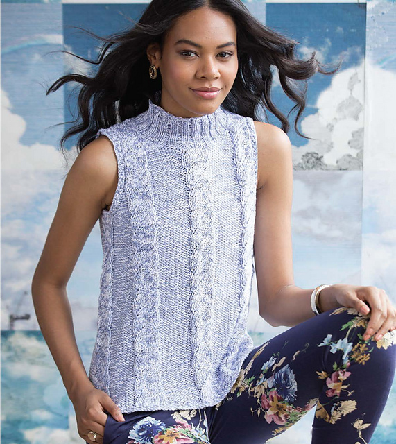 トップス FCRB WHOLE PATTERN MOCKNECK TOP Ravelry: Marled Mock Neck Top pattern by Sandi Prosser