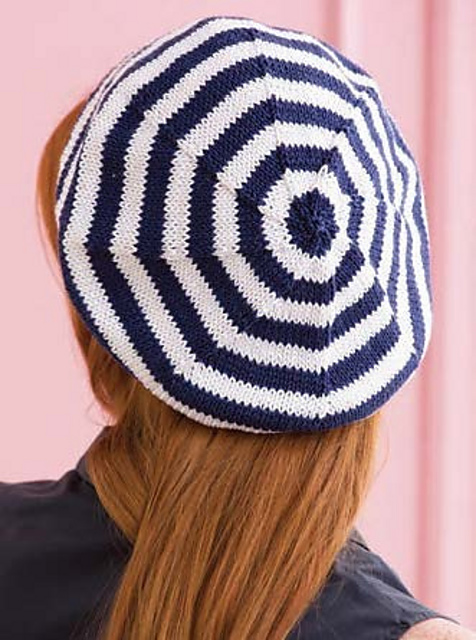 Slouchy Striped Hat