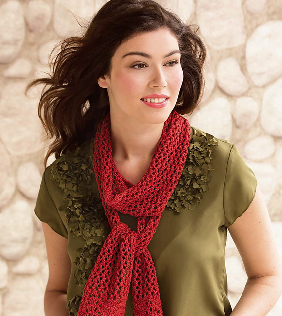 Skinny Lace Scarf