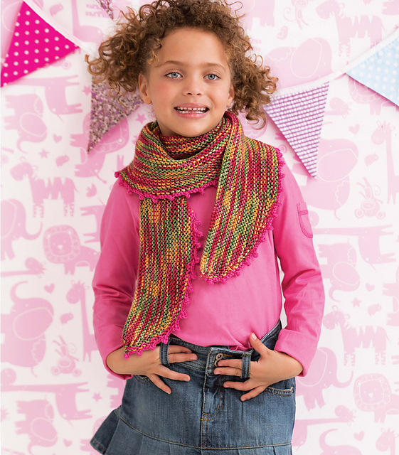 Ravelry ShortRow Scarf pattern by Matthew Schrank