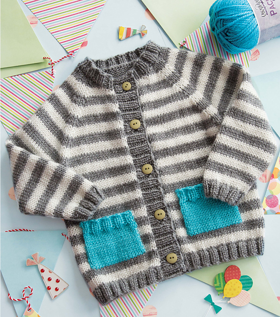 Bright Pockets Cardi