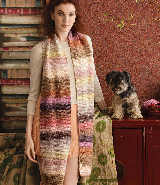 Garter Ridges Scarf